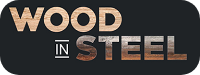 Wood In Steel Logo